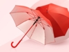 Зонт-трость Silver Color (красный)  (Изображение 1)