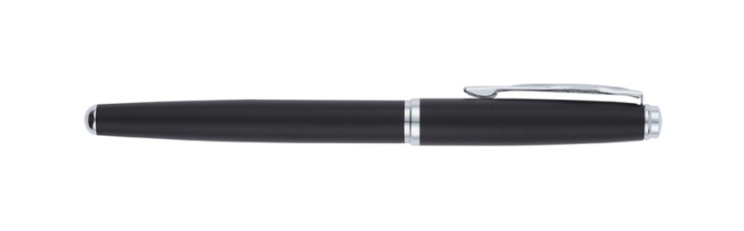 Ручка шариковая Gamme Classic (черный/серебристый)  (Изображение 4)