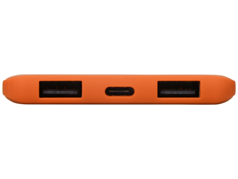 Внешний аккумулятор Reserve с USB Type-C, 5000 mAh (оранжевый)  (Изображение 6)