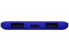 Внешний аккумулятор Reserve с USB Type-C, 5000 mAh (синий)  (Изображение 6)