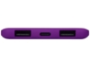Внешний аккумулятор Reserve с USB Type-C, 5000 mAh (фиолетовый)  (Изображение 6)