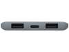 Внешний аккумулятор Reserve с USB Type-C, 5000 mAh (серый)  (Изображение 6)