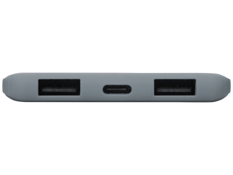 Внешний аккумулятор Reserve с USB Type-C, 5000 mAh (серый)  (Изображение 6)