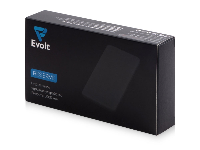 Внешний аккумулятор Reserve с USB Type-C, 5000 mAh (серый)  (Изображение 9)