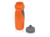 Спортивная бутылка Flex (серый/оранжевый)  (Изображение 2)