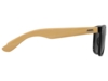 Солнцезащитные очки с бамбуковыми дужками в сером футляре (Изображение 7)