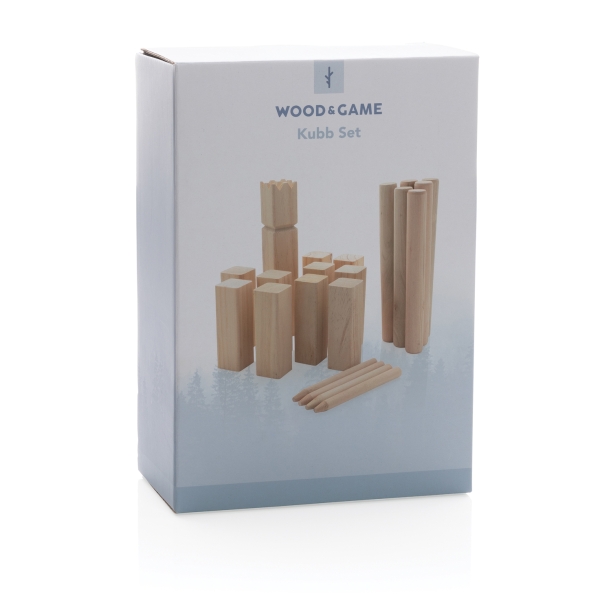 Деревянный игровой набор Kubb (Изображение 7)