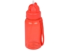 Бутылка для воды со складной соломинкой Kidz (красный)  (Изображение 2)
