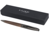 Шариковая ручка с деревянным корпусом Loure, черный/коричневый (Изображение 1)