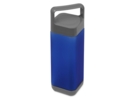 Бутылка для воды Balk, soft-touch  (серый/синий) 
