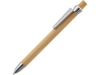 Ручка шариковая деревянная BEECH, черный, 1 мм, светло-коричневый (Изображение 1)