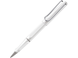Ручка-роллер пластиковая Safari (белый) 