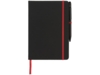 Блокнот А5 Noir Edge (черный/красный) A5 (Изображение 2)