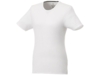 Женская футболка Balfour с коротким рукавом из органического материала, белый (Изображение 1)