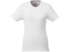 Женская футболка Balfour с коротким рукавом из органического материала, белый (Изображение 2)