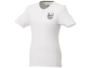 Женская футболка Balfour с коротким рукавом из органического материала, белый (Изображение 4)