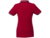Рубашка поло Fairfield женская (красный) XL (Изображение 3)
