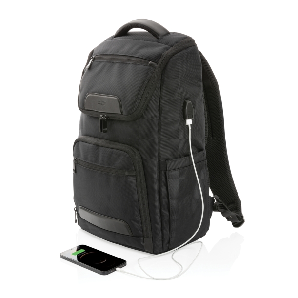Рюкзак Swiss Peak Voyager из RPET AWARE™ для ноутбука 15,6" (Изображение 11)
