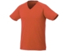 Футболка Amery мужская с V-образным вырезом (оранжевый) L (Изображение 1)