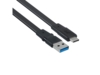 Кабель USB Type C 3.0 – Type A 1,2 м (черный)  (Изображение 2)