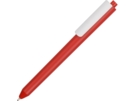 Ручка пластиковая шариковая Pigra P03 (красный/белый) 