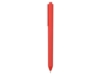Ручка пластиковая шариковая Pigra  P03 софт-тач (красный/белый)  (Изображение 3)