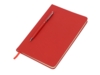 Блокнот А5 Magnet soft-touch с магнитным держателем для ручки (красный) A5 (Изображение 2)