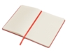 Блокнот А5 Magnet soft-touch с магнитным держателем для ручки (красный) A5 (Изображение 3)