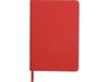 Блокнот А5 Magnet soft-touch с магнитным держателем для ручки (красный) A5 (Изображение 4)