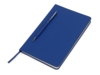 Блокнот А5 Magnet soft-touch с магнитным держателем для ручки (синий) A5 (Изображение 2)