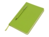 Блокнот А5 Magnet soft-touch с магнитным держателем для ручки (зеленое яблоко) A5 (Изображение 2)