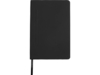 Блокнот А5 Magnet soft-touch с магнитным держателем для ручки (черный) A5 (Изображение 4)