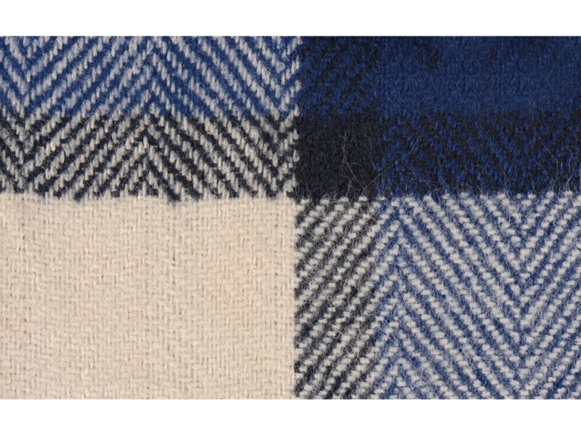 Плед акриловый Tartan (синий)  (Изображение 4)