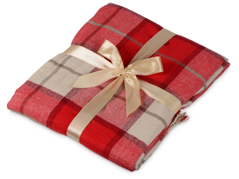 Плед акриловый Tartan (красный)  (Изображение 1)
