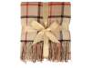 Плед акриловый Tartan (бежевый)  (Изображение 3)