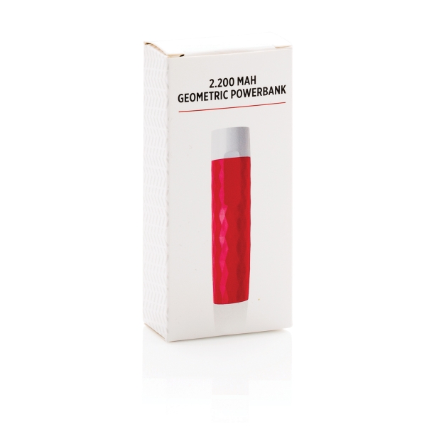 Зарядное устройство Geometric, 2200 mAh (Изображение 2)