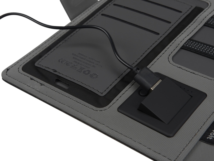 Органайзер с беспроводной зарядкой Powernote, 5000 mAh (Изображение 7)