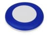 Беспроводное зарядное устройство Disc со встроенным кабелем 2 в 1 (синий)  (Изображение 1)