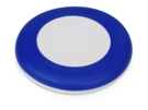 Беспроводное зарядное устройство Disc со встроенным кабелем 2 в 1 (синий) 
