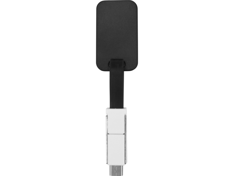 Зарядный кабель Charge-it 3 в 1 (черный)  (Изображение 5)