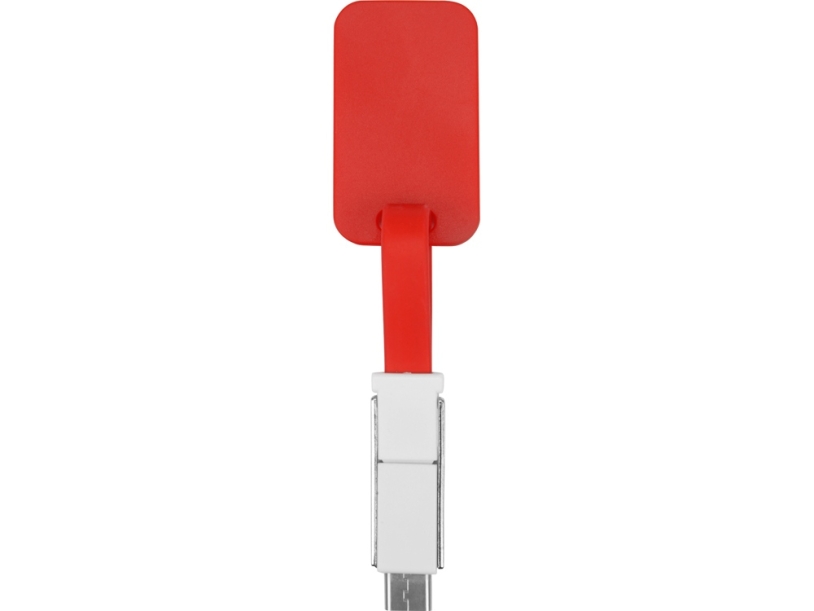 Зарядный кабель Charge-it 3 в 1 (красный)  (Изображение 5)