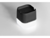 Портативная колонка с подсветкой Deco, soft touch, черный (Изображение 3)