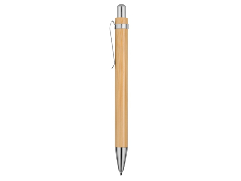 Ручка шариковая Bamboo, бамбуковый корпус. (Изображение 3)