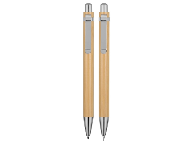 Набор Bamboo шариковая ручка и механический карандаш (Изображение 3)