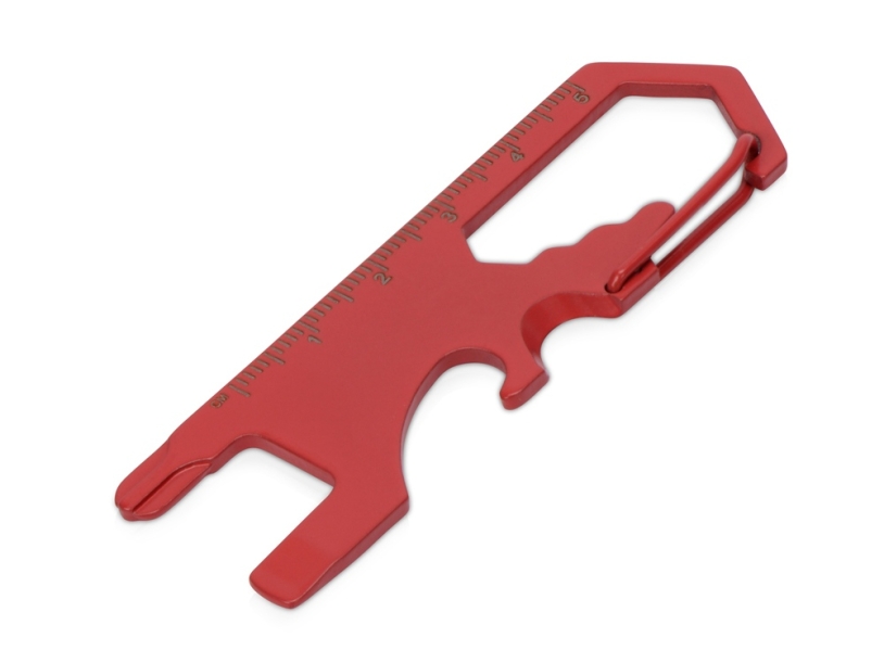 Мультиинструмент Carabiner (красный)  (Изображение 1)