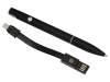 Ручка шариковая с кабелем USB, черный (Изображение 6)