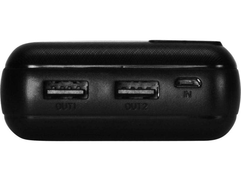Портативное зарядное устройство Elec, 20000 mAh, черный (Изображение 6)