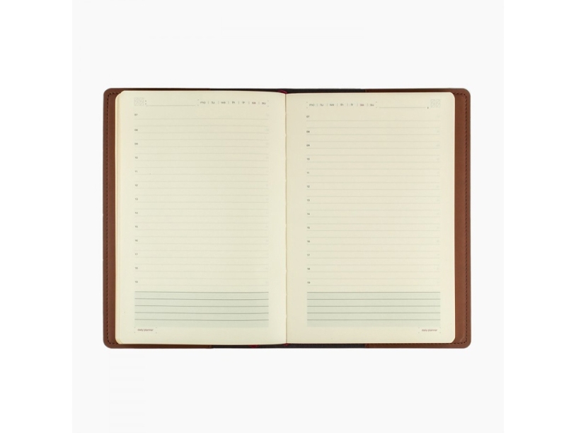 Ежедневник недатированный А5 Oxford (коричневый) A5 (Изображение 2)