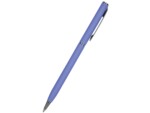 Ручка металлическая шариковая Palermo, софт-тач (фиолетовый/серебристый) 