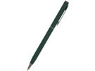 Ручка металлическая шариковая Palermo, софт-тач (зеленый/серебристый) 